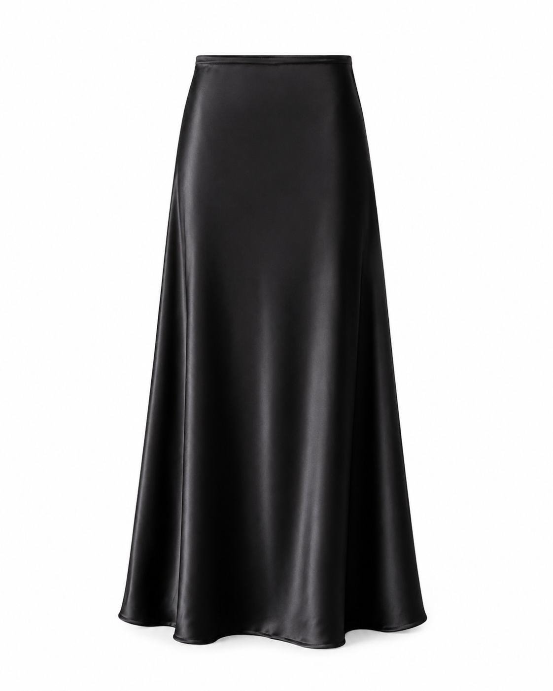 Fustă damă elegantă cu finisaj satinat și croială modernă.
